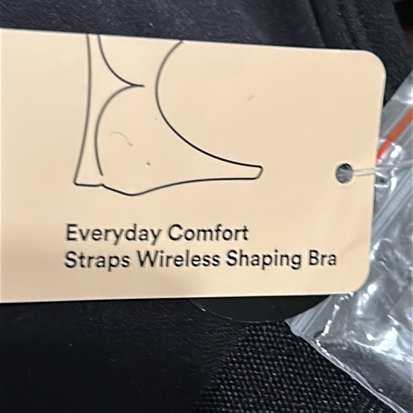 TrueKind by Shapermint Everyday Comfort
Straps Wireless Shaping Bra Black Sz. 3X - Picture 7 of 16